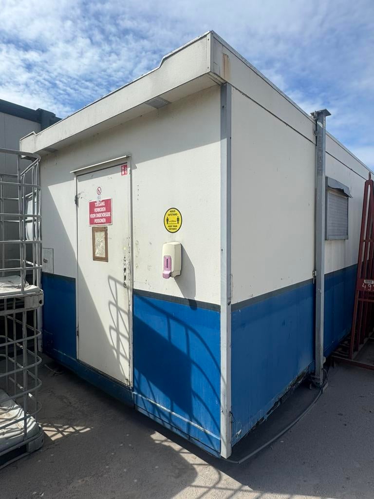 Bouwkeet/kantoorunit 2.95 x ca. 8m1, Ophalen