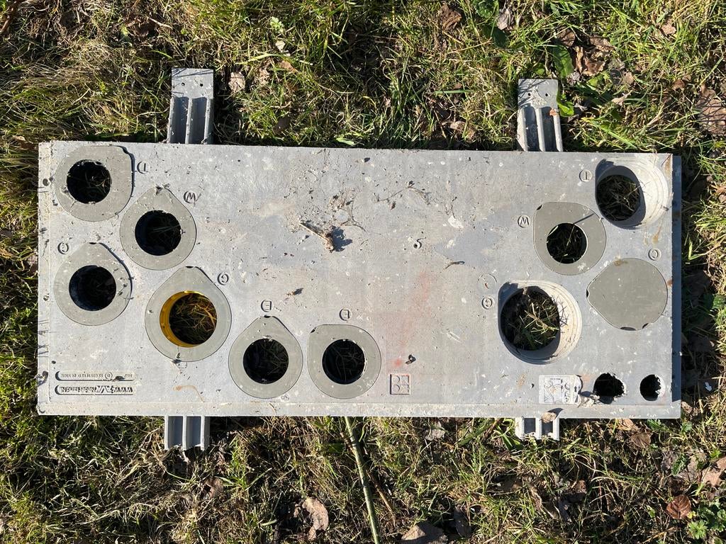 Meterkast plaat - Kabeldoorvoerplaat, Ophalen, Gebruikt, Overige typen
