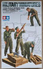 Tamiya 1:35 #35188 WWII German Tank Ammo-Loading Crew Set, Ophalen of Verzenden, Nieuw, 1:35 tot 1:50, Figuur of Figuren