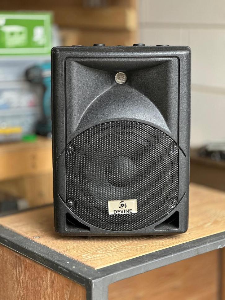 Devine Actieve Speaker - MP3-speler & AUX, Audio, Tv en Foto, Luidsprekers, Gebruikt, Overige typen, 60 tot 120 watt, Overige merken
