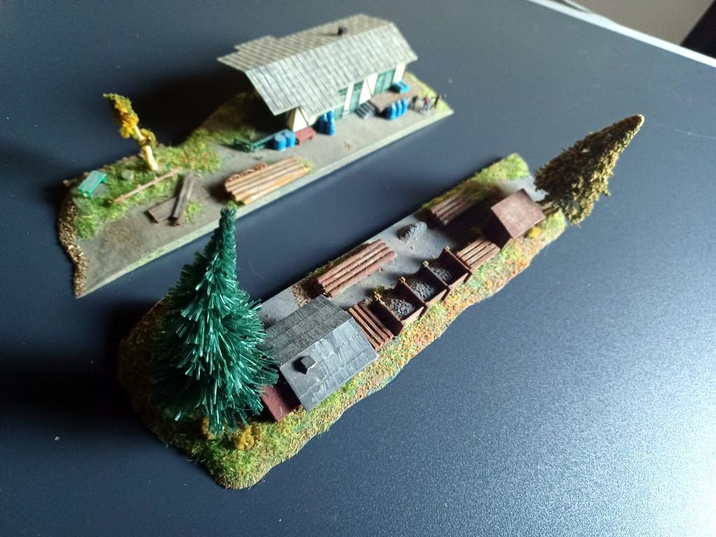 N-Spoor Laadperron met goederenopslag 2, Overige merken, Gebruikt, Gelijkstroom of Wisselstroom, Brug, Tunnel of Gebouw