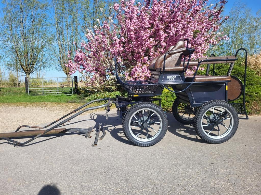 Mooie Kraay marathon/recreatiewagen, Dieren en Toebehoren, Rijtuigen en Koetsen, Nieuw, Pony