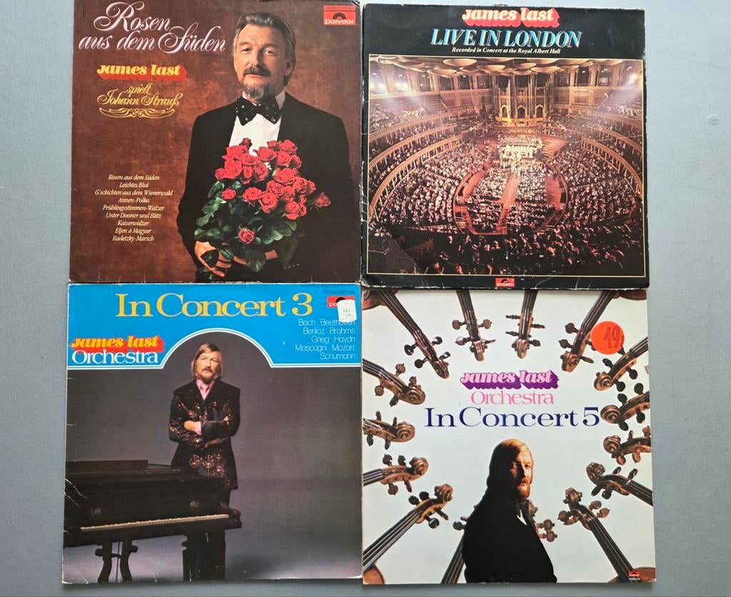 Diverse LP's van James Last 9 stuks, Ophalen of Verzenden, Gebruikt, 12 inch