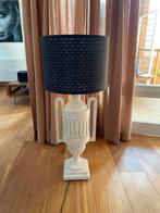 Elegante vloerlamp met zwart-gouden kap - H 106 cm, Ophalen, Gebruikt, Overige materialen, 100 tot 150 cm