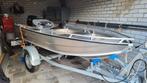 zeer mooi aluminium bootje, Watersport en Boten, Ophalen, Tot 10 pk, Aluminium, Zo goed als nieuw