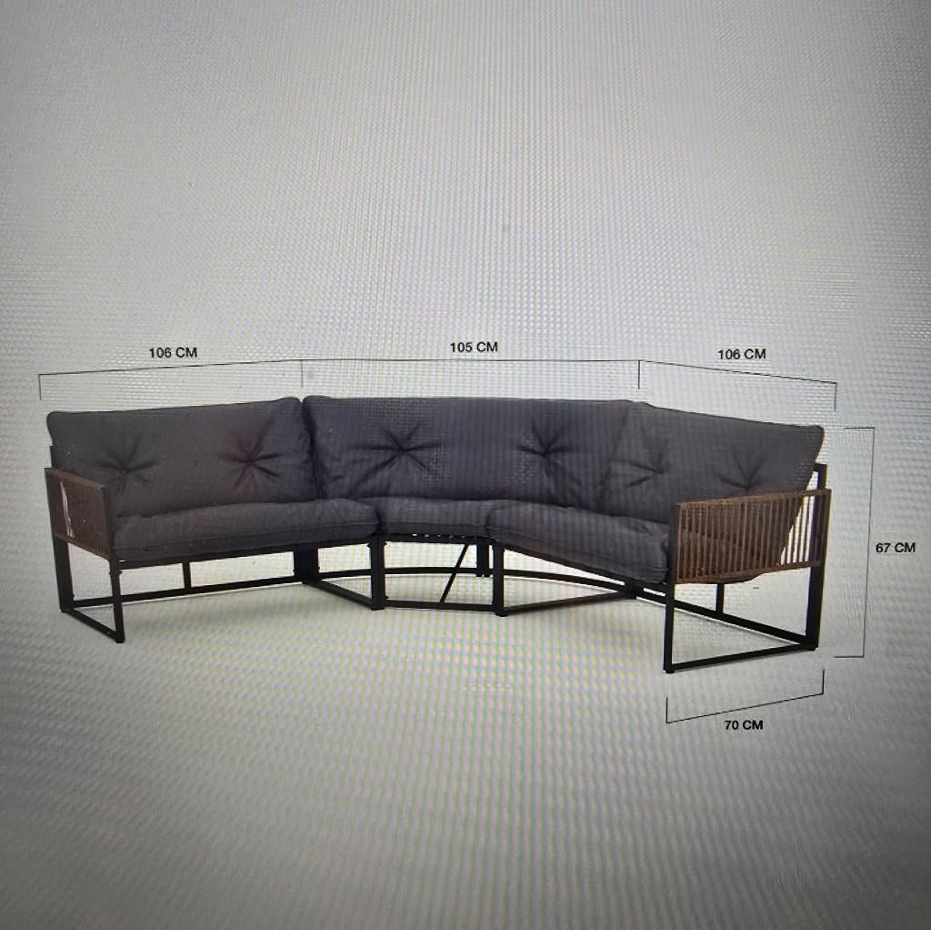 Tuinbank, Tuin en Terras, Tuinbanken, Ophalen, Zo goed als nieuw, Metaal