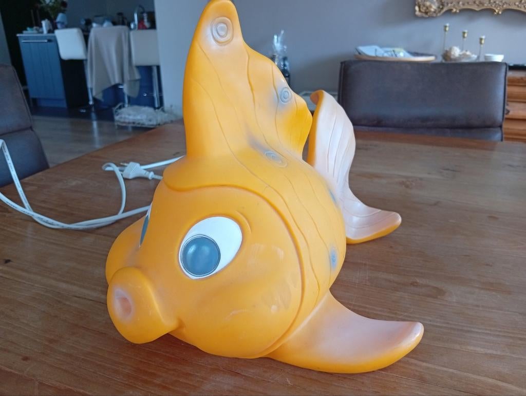 Sfeervol oranje vis lampje voor baby/kinderkamer, Kinderen en Baby's, Kinderkamer | Inrichting en Decoratie, Ophalen of Verzenden