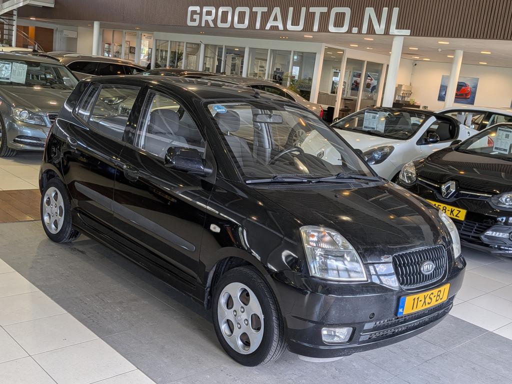 Kia Picanto 1.0 D-light OPKNAPPER NAP, Airco (bj 2007), Auto's, Kia, Voorwielaandrijving, Stof, 4 cilinders, 400 kg