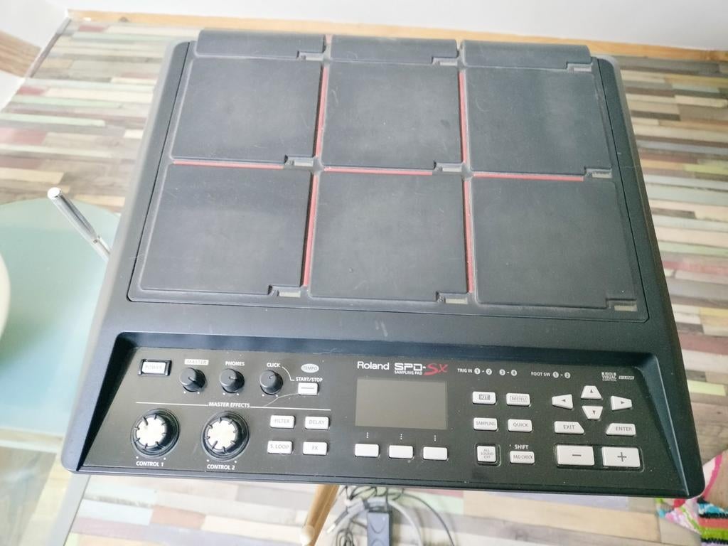 Roland spd sx drumstel, Muziek en Instrumenten, Drumcomputers, Gebruikt, Roland, Ophalen