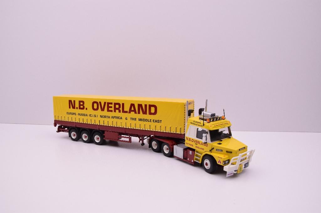 Scania 143T  '' N.B.Overland ''  Tekno, Ophalen of Verzenden, Zo goed als nieuw, Bus of Vrachtwagen, Tekno