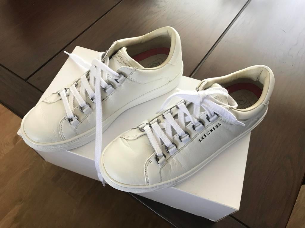 Dames Skechers sneakers - Wit maat 38, Ophalen of Verzenden, Nieuw, Wit, Sneakers of Gympen
