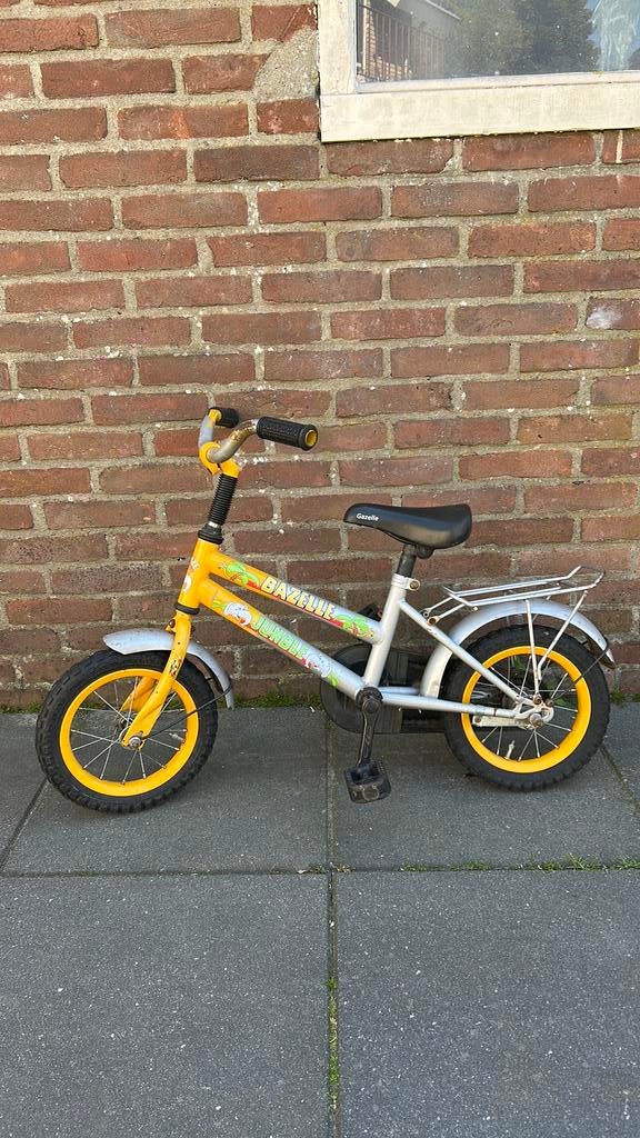 Kinderfiets, Ophalen of Verzenden, Gebruikt, Terugtraprem, Minder dan 16 inch