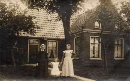Fotokaart Garijp - Boerderij Peterus Bosma, Ophalen of Verzenden, 1920 tot 1940, Ongelopen, Friesland