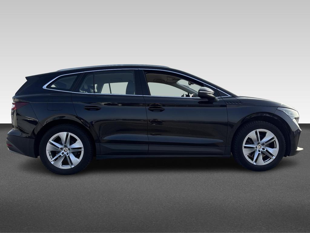 Skoda Enyaq iV 80, Auto's, Skoda, Achterwielaandrijving, Gebruikt, 495 min, Zwart