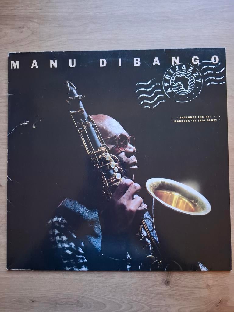 Manu Dibango- afri jazzy, Gebruikt, Verzenden, 1980 tot heden, 12 inch