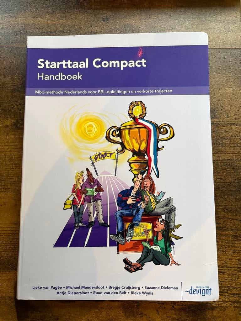 Starttaal Compact Handboek MBO Nederlands BBL, Ophalen of Verzenden, Alpha, Zo goed als nieuw, MBO
