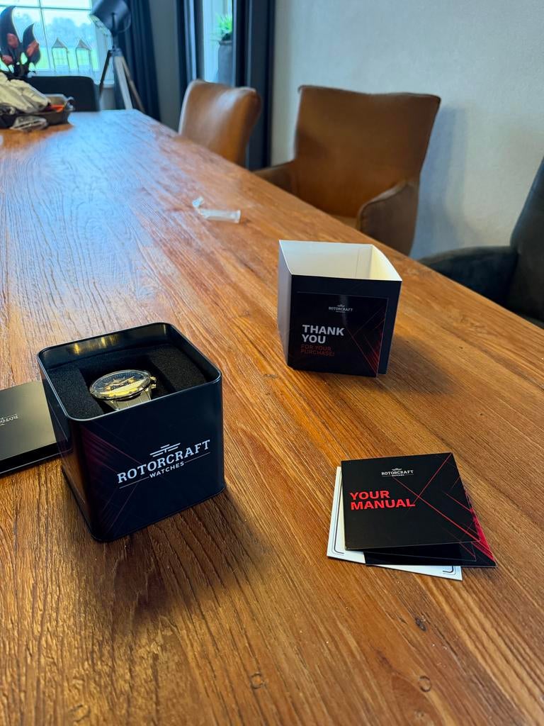 Rotorcraft horloge Savage RC4503, Overige merken, Staal, Polshorloge, Nieuw