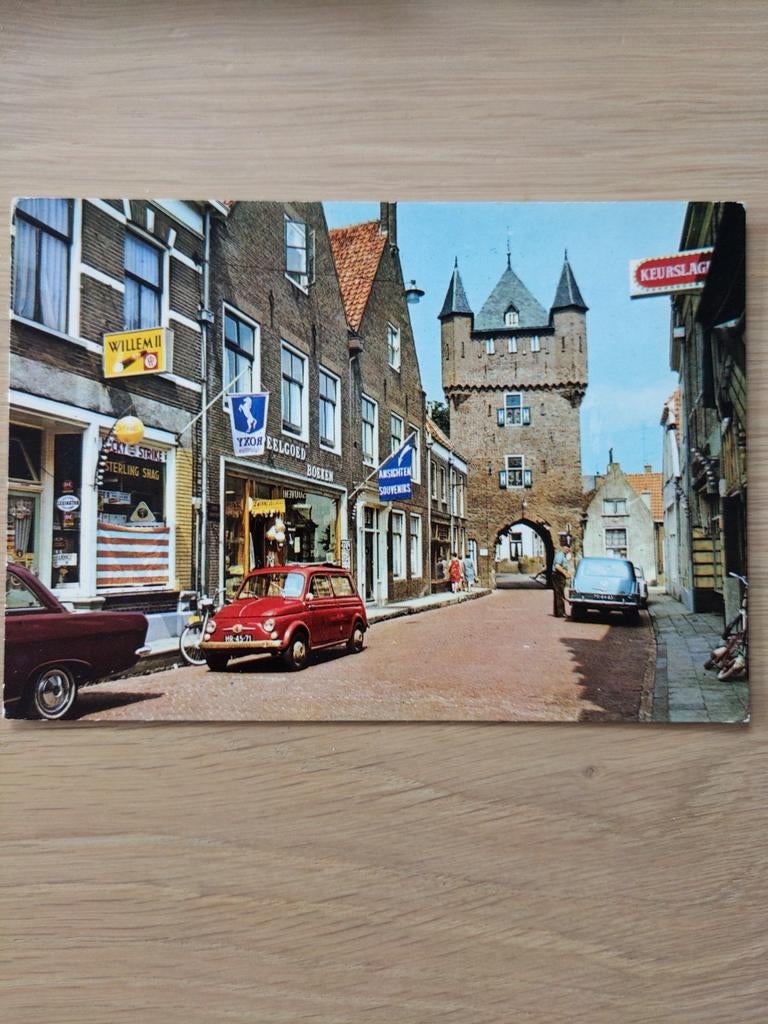 Fiat 500 Giardiniera Opel Rekord Caravan Hattem, Ophalen of Verzenden, 1960 tot 1980, Ongelopen, Voertuig