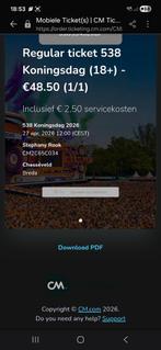 538 koningsdag, Eén persoon