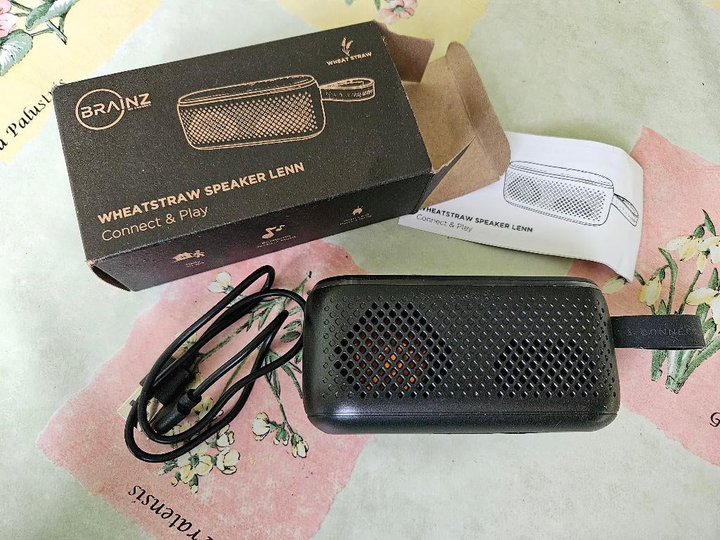 Brainz Wheatstraw Speaker Lenn, Audio, Tv en Foto, Luidsprekers, Zo goed als nieuw, Overige typen, Minder dan 60 watt, Overige merken