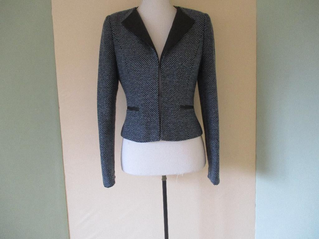 Lynde jasje /colbertje model Mercedes, maat 36, Kleding | Dames, Blauw, Ophalen of Verzenden, Zo goed als nieuw, Maat 36 (S)