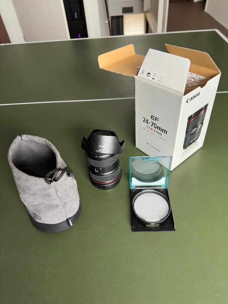 Canon EF 24-70 f2.8 L II USM, Audio, Tv en Foto, Fotografie | Lenzen en Objectieven, Zo goed als nieuw, Standaardlens, Zoom, Verzenden