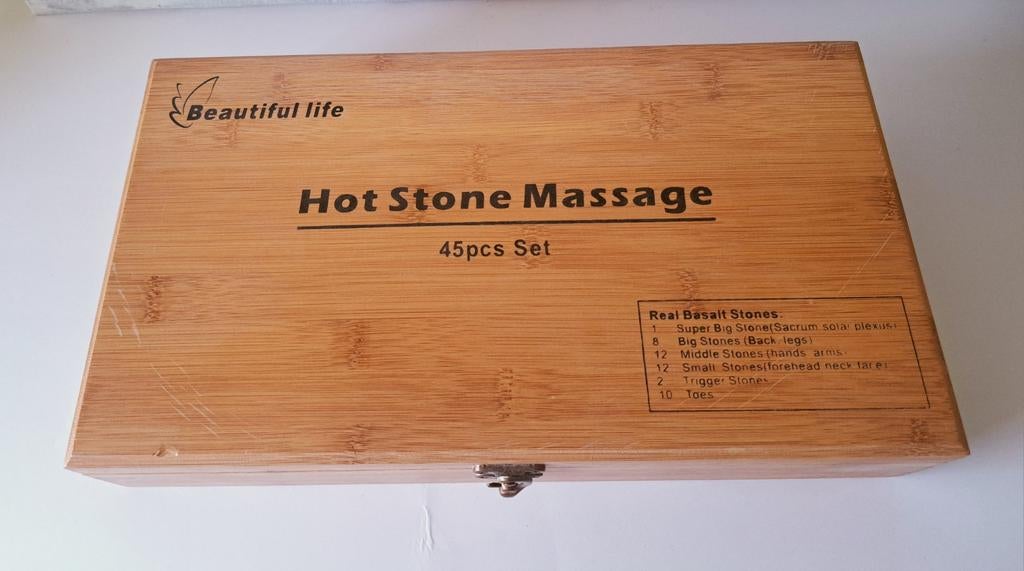 Professionele hot Stones 39 stuks., Ophalen of Verzenden