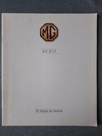 Brochure MG RV8- 1992 Engels, Verzenden, Gelezen, Overige merken