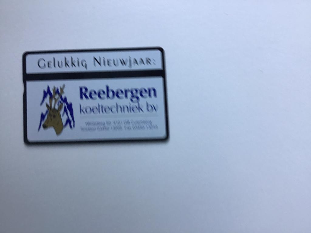 NL, RCZ 052, Reebergen Gelukkig Nieuwjaar, ongebruikt, Ophalen of Verzenden, Nederland