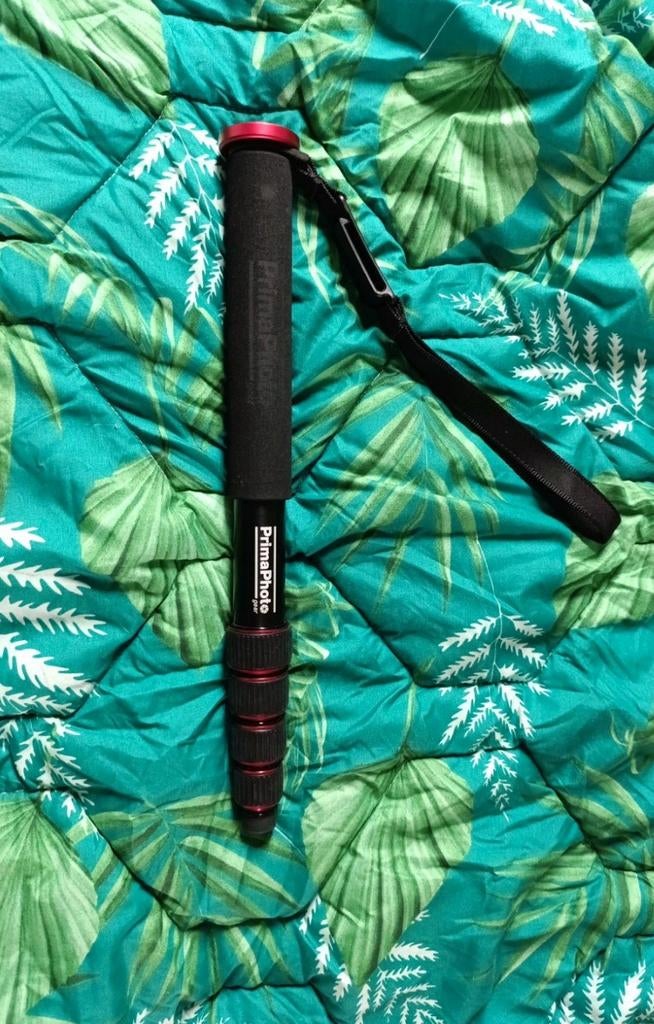 PrimaPhoto monopod z.g.a.n., Eenpoot, Ophalen of Verzenden, Zo goed als nieuw, 150 tot 175 cm