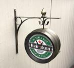 Te koop nieuwe mancave bar cafe Heineken stations klok ., Verzamelen, Biermerken, Ophalen of Verzenden, Nieuw, Overige typen, Heineken