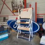 Castrol olieblikken rek Vintage '80, Ophalen, Gebruikt, Reclamebord