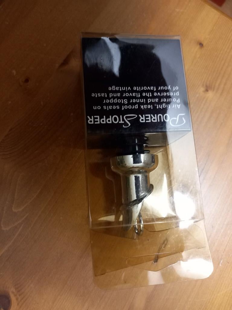 Fles schenker en stopper nieuw, Ophalen of Verzenden, Nieuw