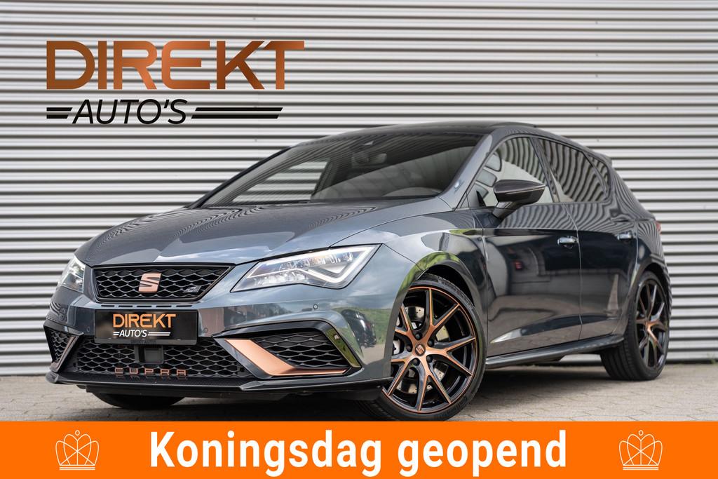 SEAT Leon 2.0 TSI CUPRA CARBON EDITION BREMBO BEATS PANO, 15 km/l, Gebruikt, Zwart, 4 cilinders