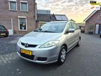 Mazda 5 2.0 Touring 6/7 persoons Airco met nieuwe koppeling, Auto's, Voorwielaandrijving, Gebruikt, Zwart, 7 stoelen
