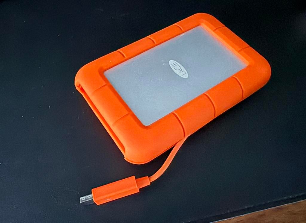 Lacie Rugged 2 TB USB 3.0/Thunderbolt, Ophalen of Verzenden, Zo goed als nieuw, Desktop, USB