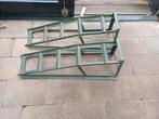 2 Oprijbokken - Stevige metalen oprijplaten, Ophalen, Gebruikt, Onbekend, Onbekend