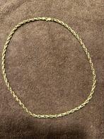 DAMES GOUDEN FANTASIESCHAKEL KETTING 14K, Sieraden, Tassen en Uiterlijk, Kettingen, Ophalen of Verzenden, Zo goed als nieuw, Goud