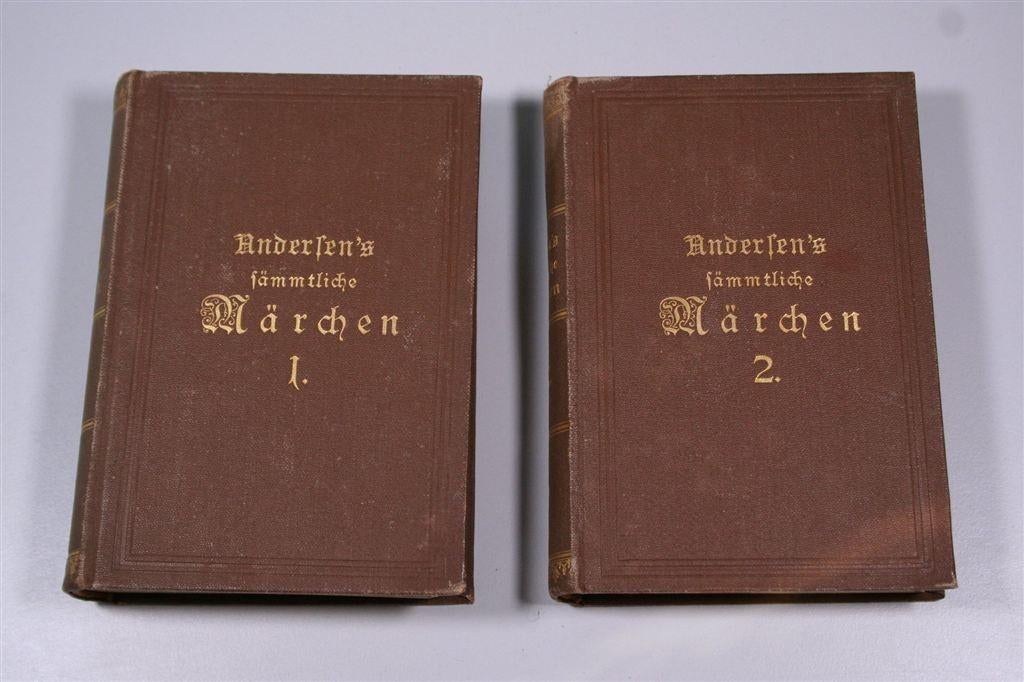 Andersens Sämtliche Märchen — [1900] — 2 delen, Antiek en Kunst, Antiek | Boeken en Bijbels, Ophalen of Verzenden