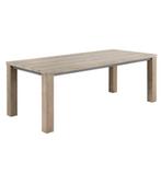 Eettafel Robusto Vintage Grey, 200 cm of meer, Zo goed als nieuw, Rechthoekig, 50 tot 100 cm