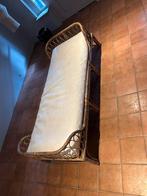 Prachtig bamboe daybed met kussenvulling, Huis en Inrichting, Banken | Sofa's en Chaises Longues, Ophalen, Gebruikt, Eenpersoons