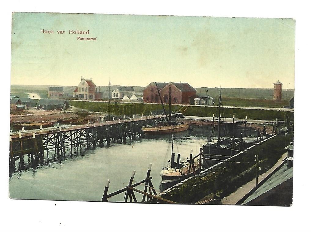 Hoek van Holland, Verzenden, Voor 1920, Gelopen, Zuid-Holland