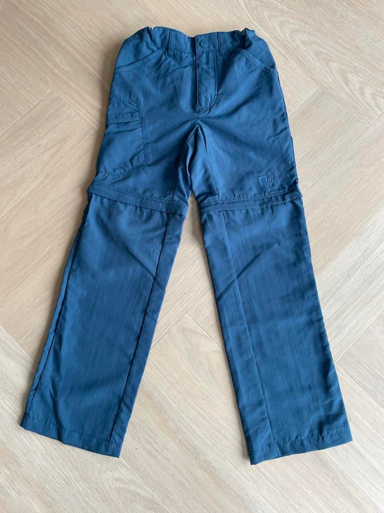 Jack wolfskin outdoorbroek maat 128, Kinderen en Baby's, Ophalen of Verzenden, Zo goed als nieuw, Jongen of Meisje, Broek