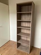 Boekenkast (IKEA Bestå, grijs-walnoot), Ophalen, Met plank(en), 50 tot 100 cm, Zo goed als nieuw