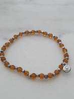 Sparkling Jewels armband met citrien - Zo goed als nieuw, Overige materialen, Met bedels of kralen, Geel, Ophalen of Verzenden