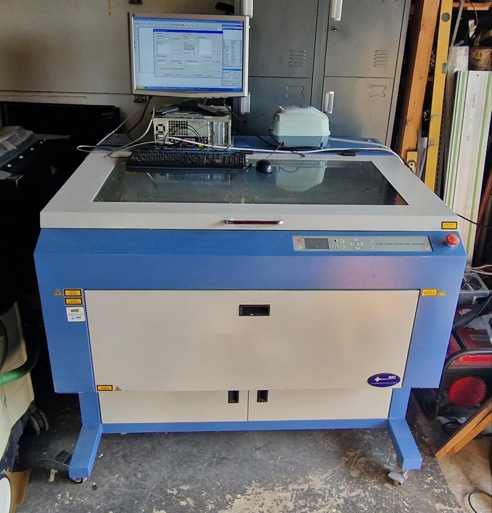 Professionele SEI Italy CO2 RF Laser Grafeermachine, Ophalen