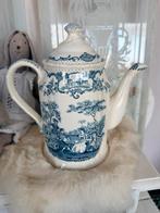 Mason’s Romantic theepot/koffiepot vloeiblauw izgst, Ophalen of Verzenden