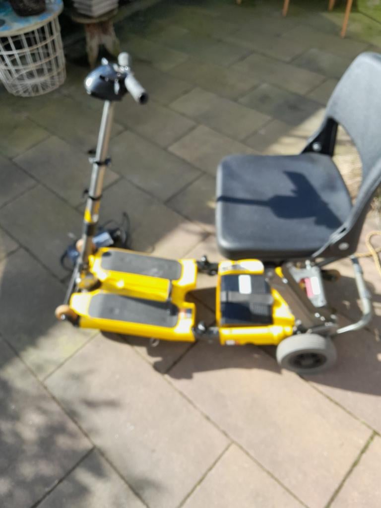 Opvouwbare scootmobiel, Ophalen of Verzenden, 15 km of minder, 10 km/u of minder