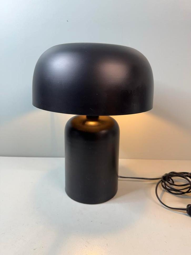 Leuke Loods 5 lamp - Zwarte tafellamp, Huis en Inrichting, Lampen | Overige, Ophalen