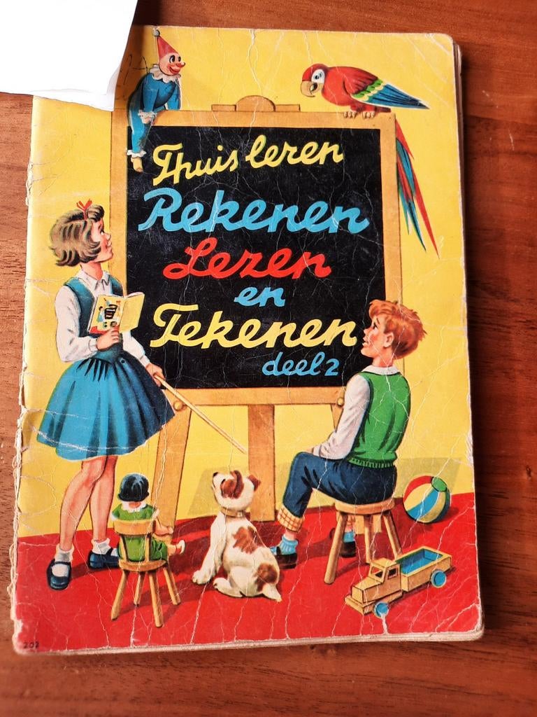 Oud boek: Thuis leren Rekenen Lezen en Tekenen deel 2, Ophalen of Verzenden